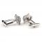 Silver Tone Royal Family Crown Crystals Cufflinks 2.JPG